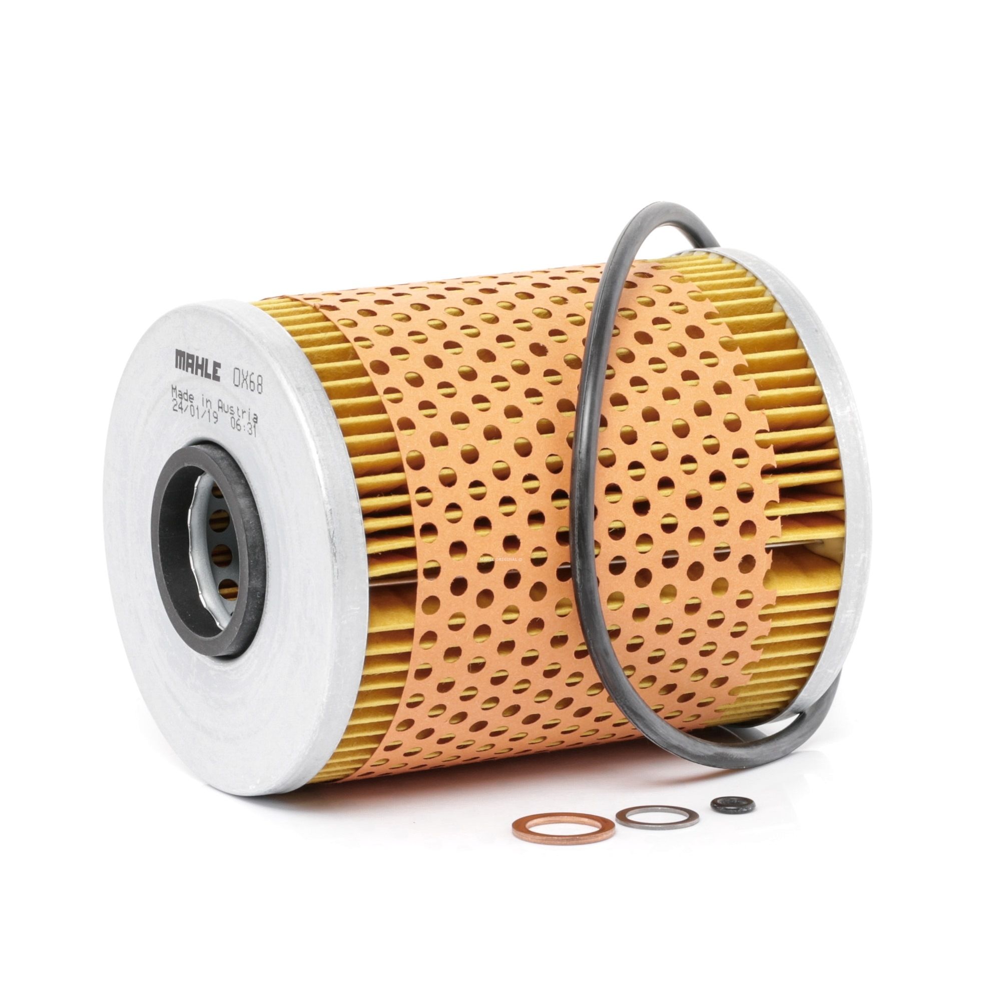 Įsigykite MAHLE ORIGINAL Alyvos filtras Prekės Nr.: OX 68D už žemiausią 10,03 € kainą
