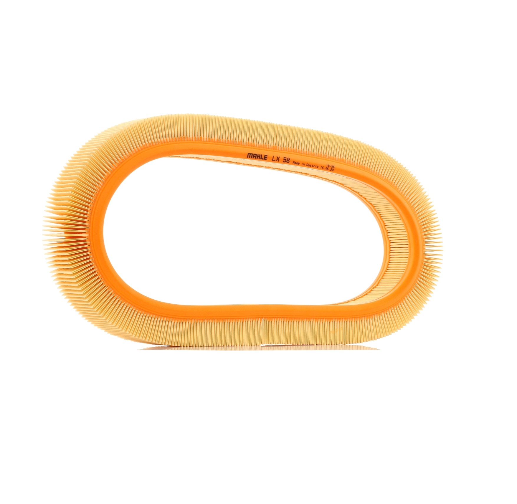 Įsigykite MAHLE ORIGINAL Oro filtras Prekės Nr.: LX 58 už žemiausią 17,20 € kainą