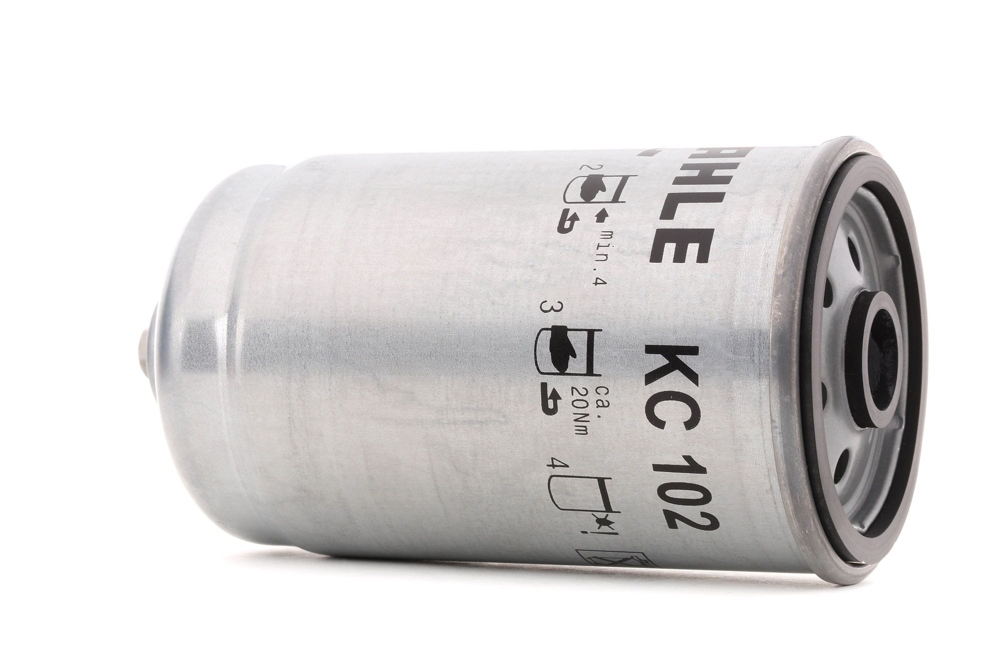 Bestel MAHLE ORIGINAL Brandstoffilter Artikelnr.: KC 102 aan de scherpe prijs van 10,40 €