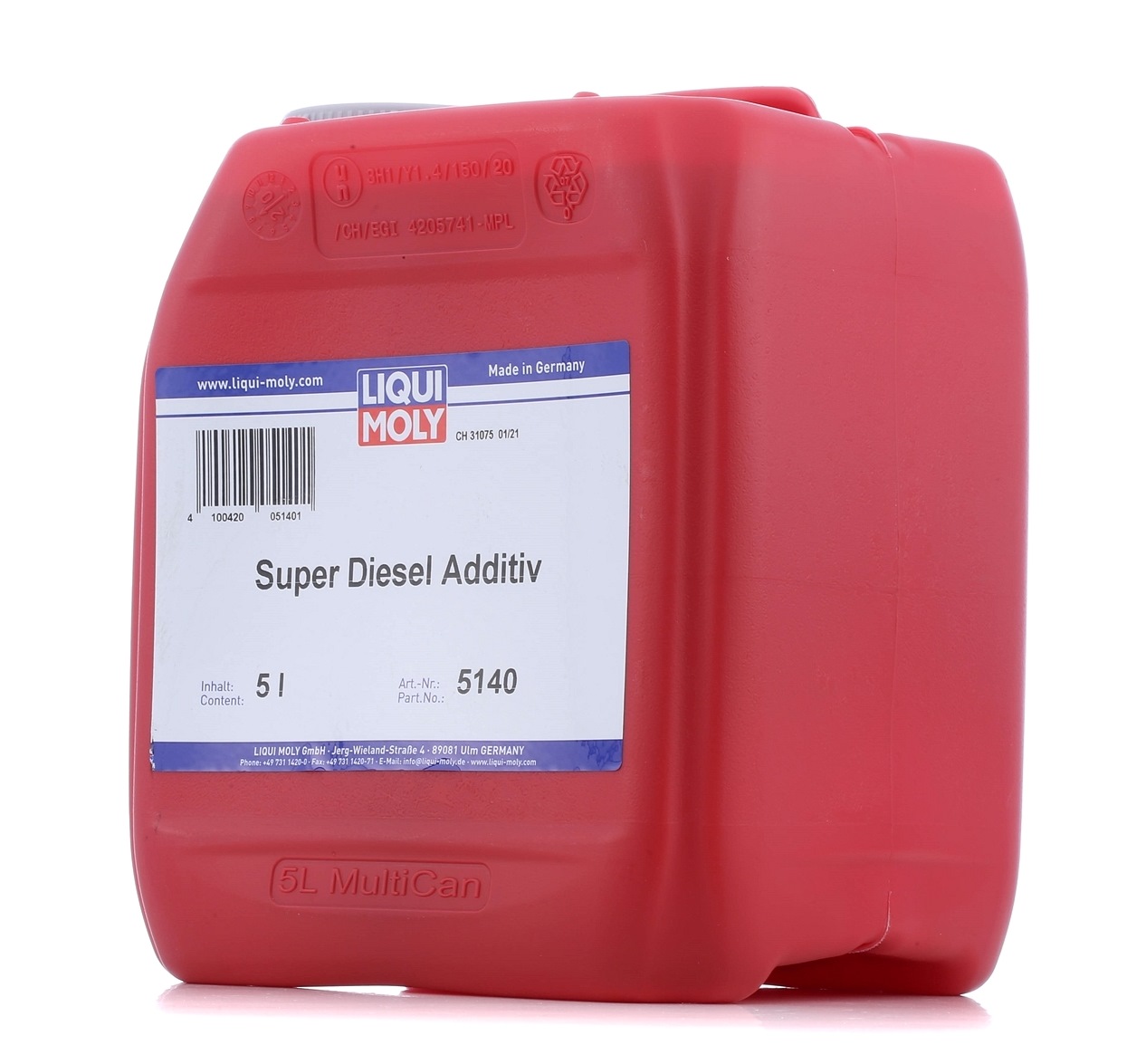 Köp LIQUI MOLY Bränsletillsats Produktnummer: 5140 till det förmånliga priset av 1525,87 kr