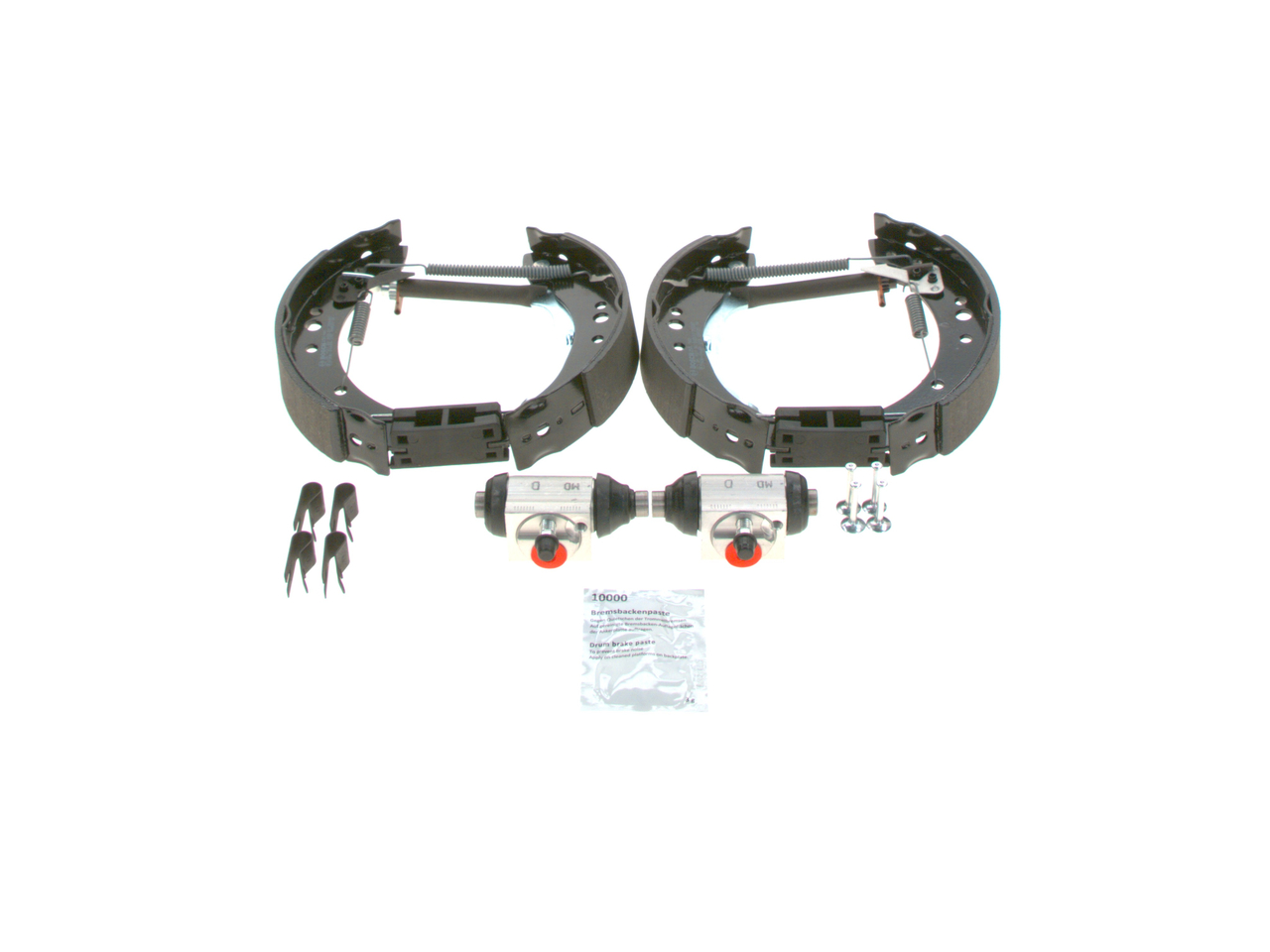 OE MITSUBISHI SIGMA 1996 Brake set, drum brakes KS665 from BOSCH