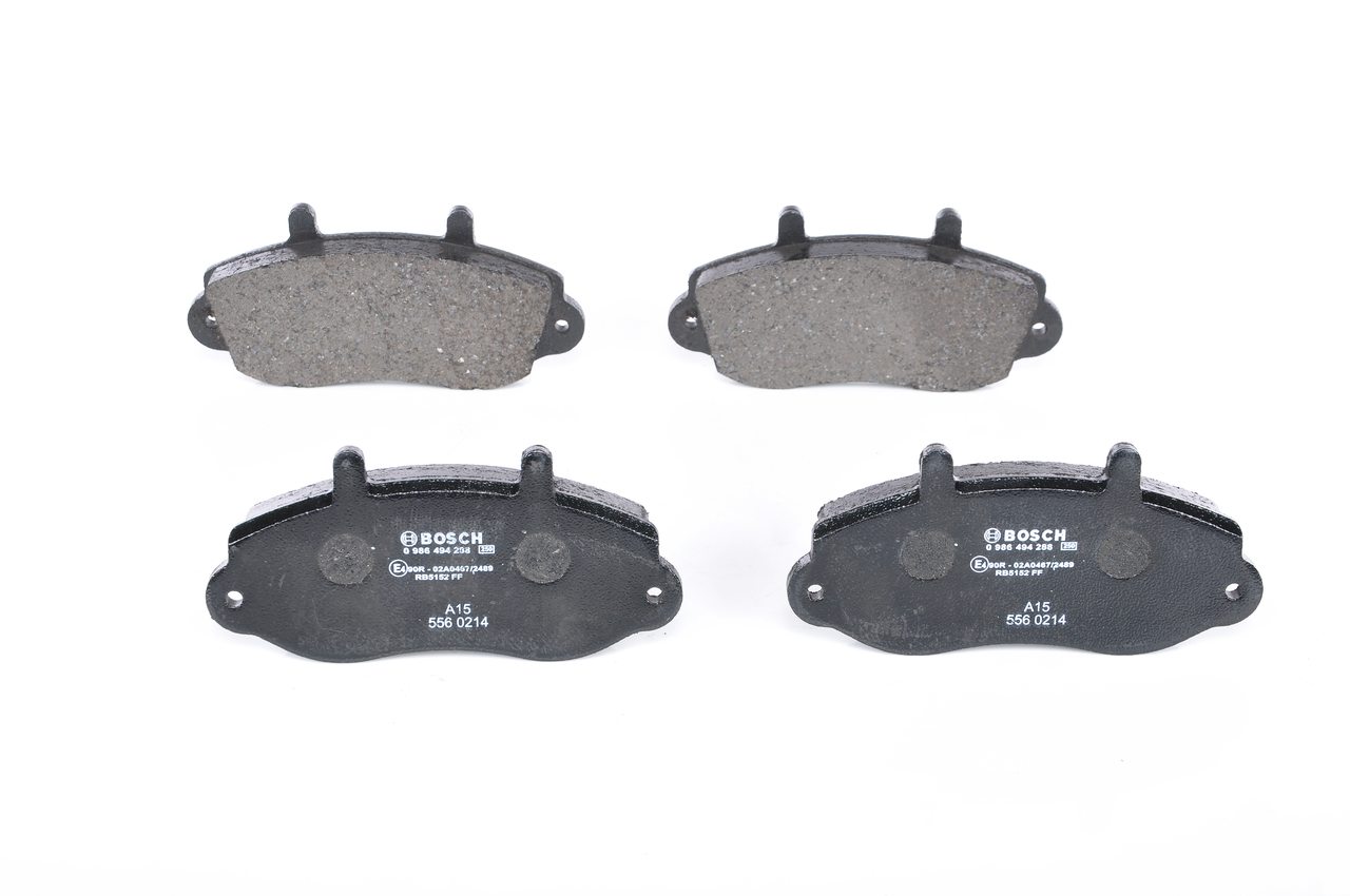 Renault Master 2 Van 2012 Stabdžių trinkelės BOSCH OEM 1605979, 23302, 4404777