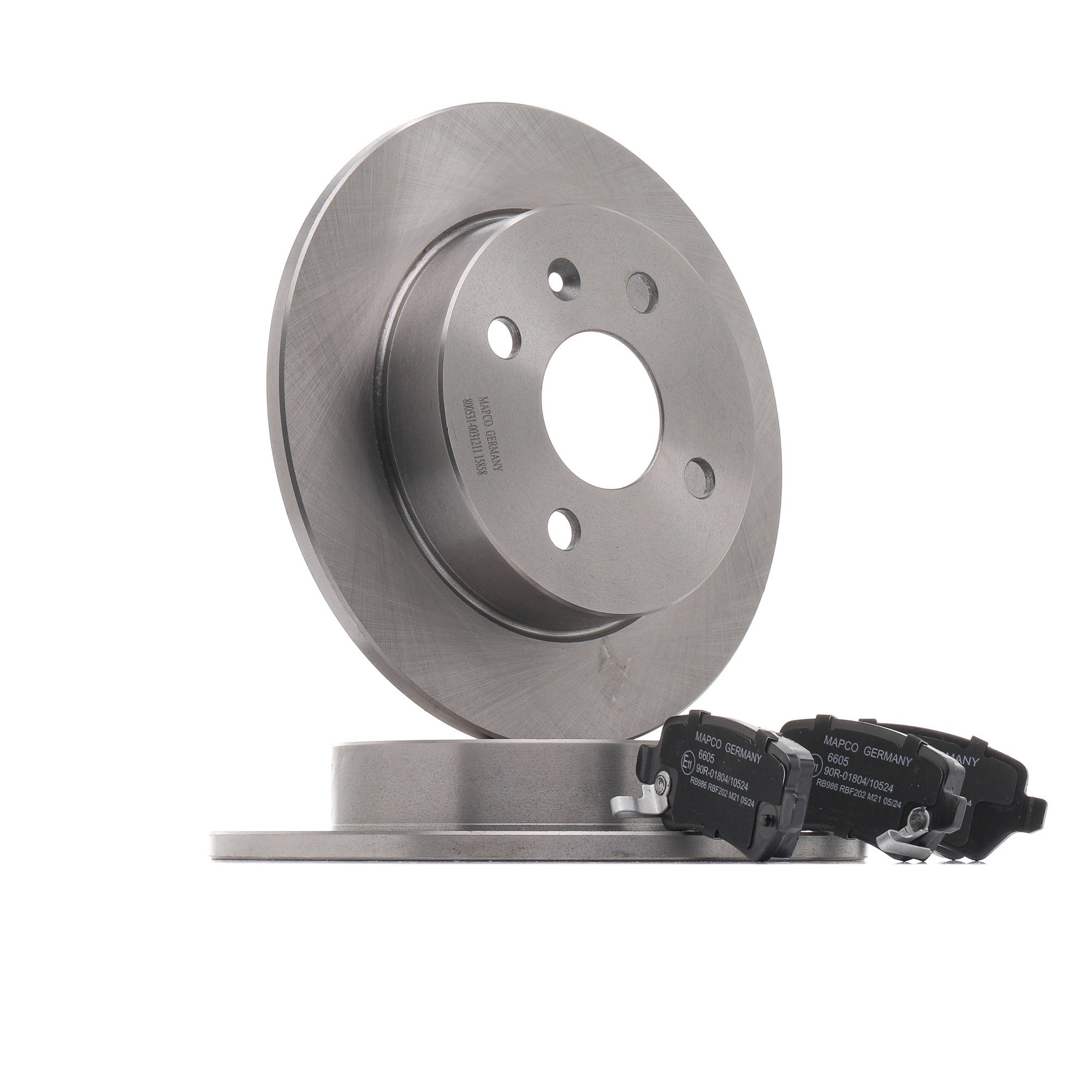 Cumpărați Set frana, frana disc de la MAPCO Număr produs: 47691 la prețul de doar 283,49 lei