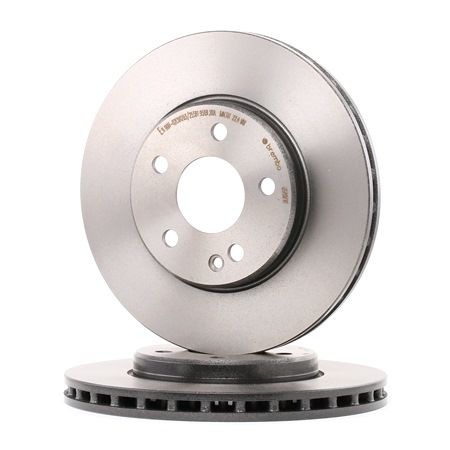 OE Bromsskivor MERCEDES-BENZ A-klass 2016 1694210212, 1694211112, A1694210212 från BREMBO