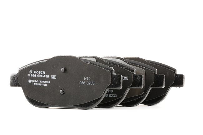 Cumpărați online Plăcuțe de frână 0 986 494 438 original/ă și la un preț mic, compatibil/ă cu nr. OEM 1684909680