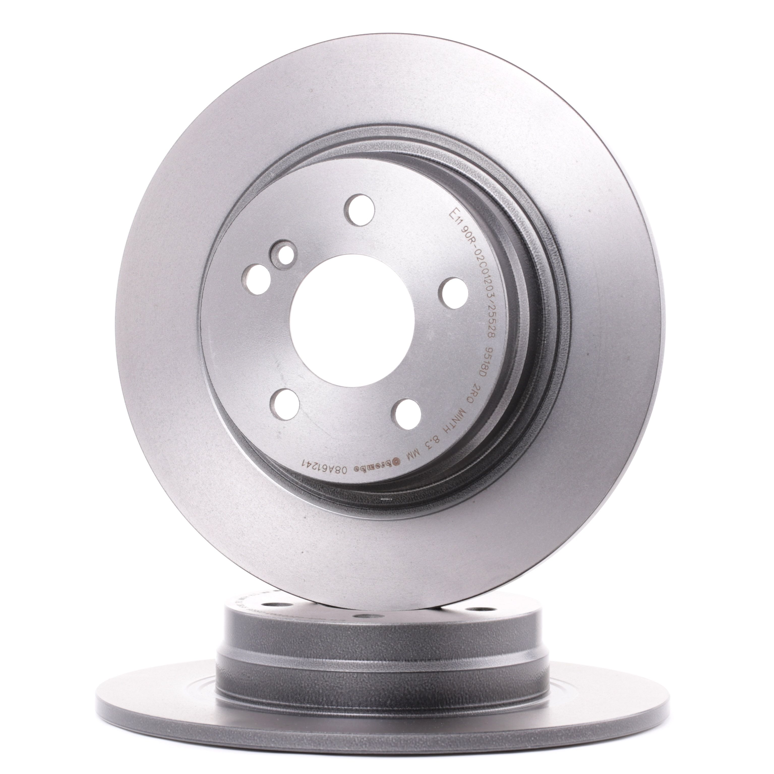 Įsigykite BREMBO Stabdžių diskas Prekės Nr.: 08.A612.41 už žemiausią 39,27 € kainą