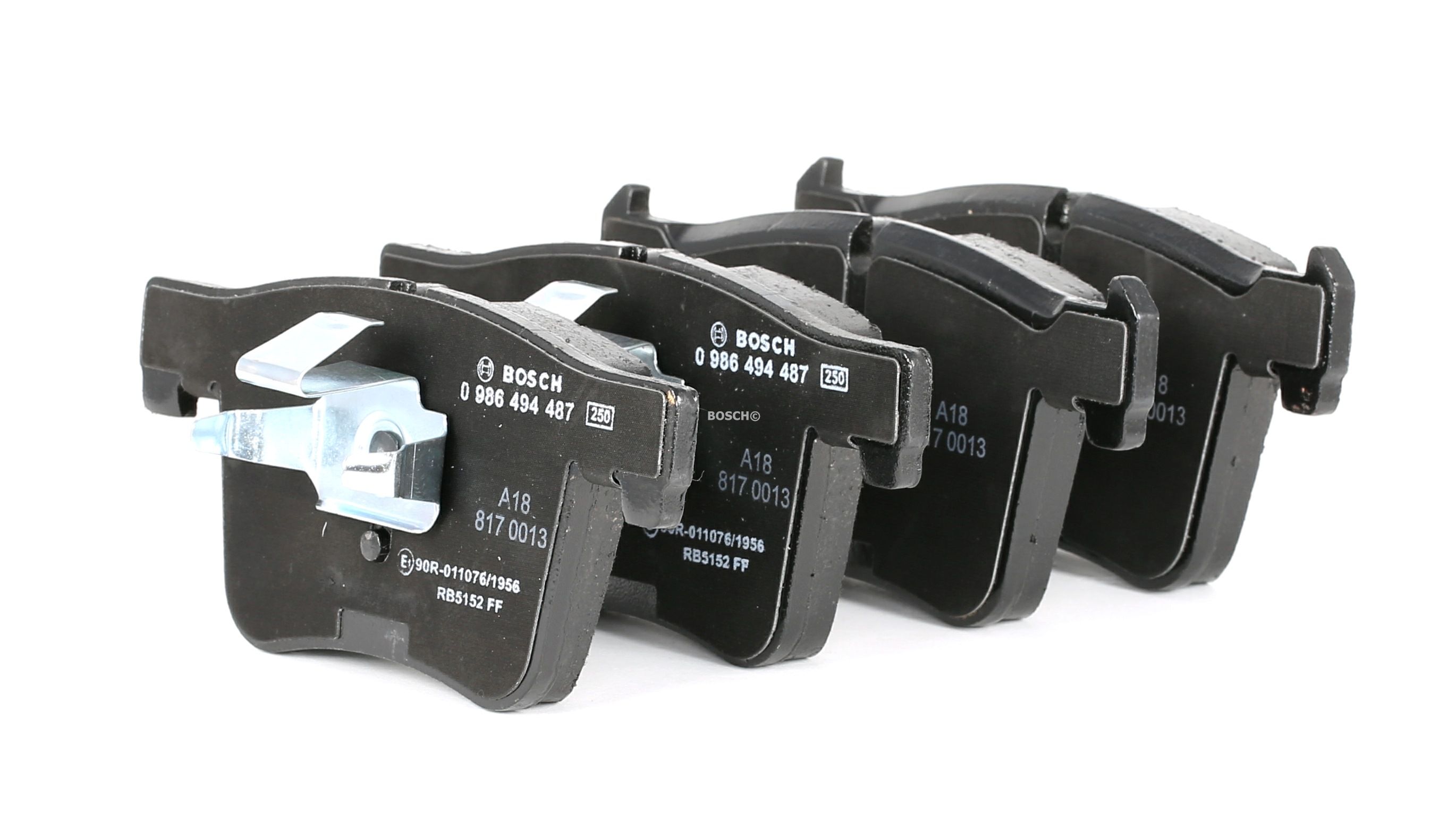 BOSCH Bremsbeläge Produkt Nr.: 0 986 494 487 zum günstigen Preis von 45,00 € kaufen