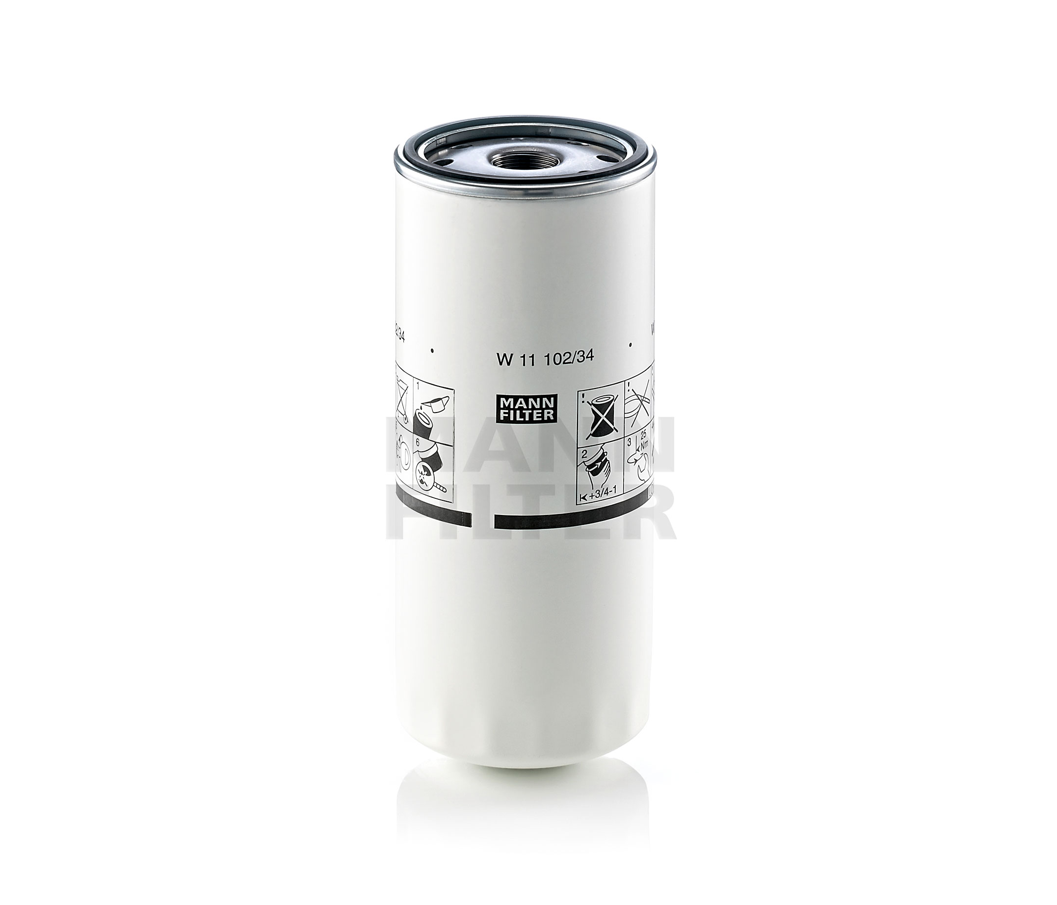 Ostke MANN-FILTER Õlifilter Toode nr.: W 11 102/34 madala hinnaga 22,66 €