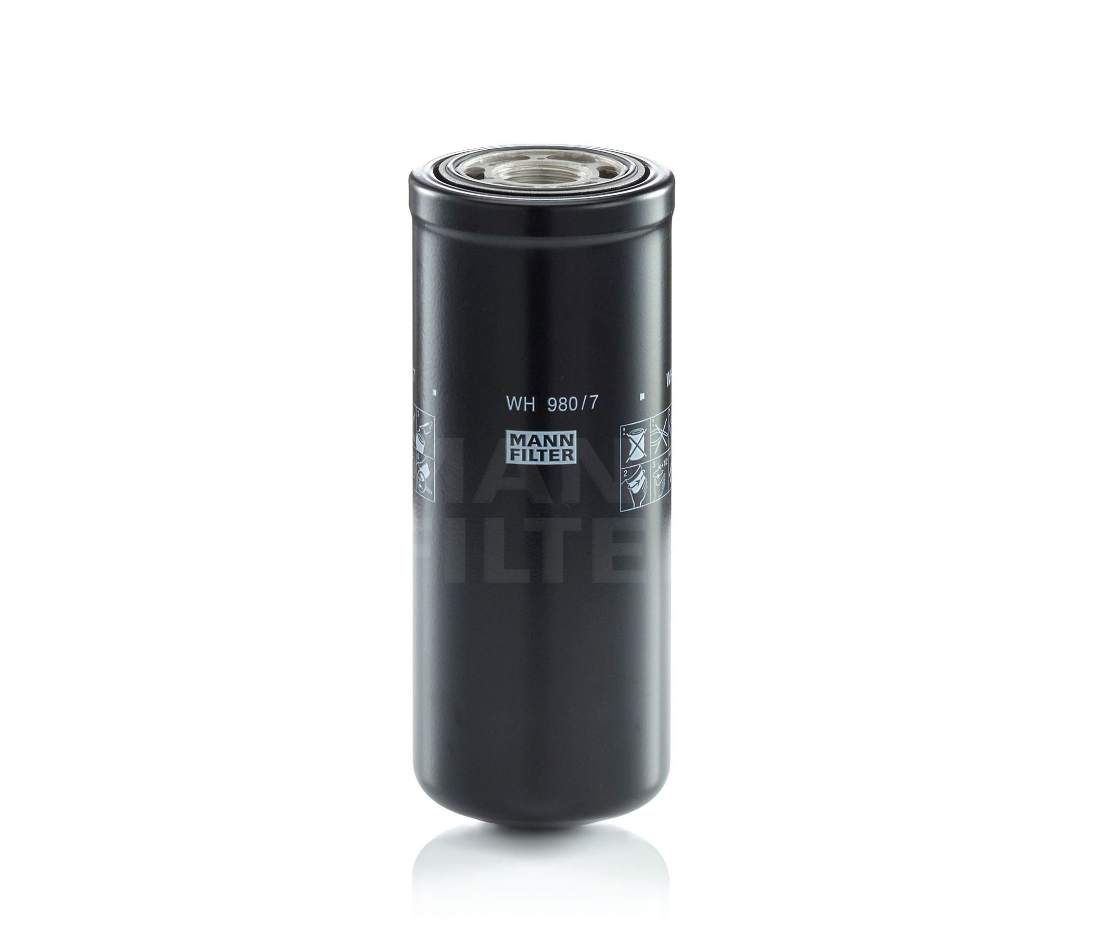 Įsigykite MANN-FILTER Filtras, hidraulinė sistema Prekės Nr.: WH 980/7 už žemiausią 52,00 € kainą