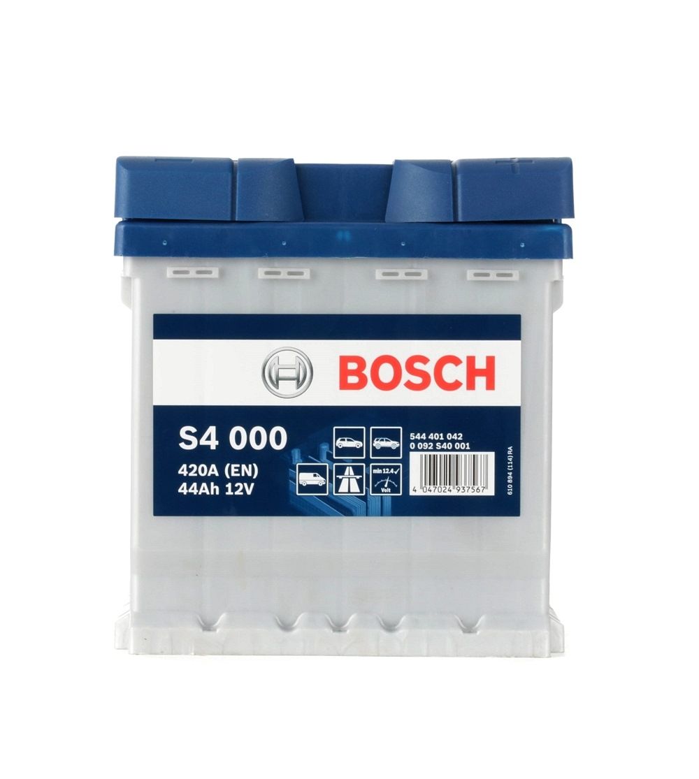 Vásároljon BOSCH Indító akkumulátor alkatrészt, termékkód: 0 092 S40 001 alacsony áron: 36351,00 Ft