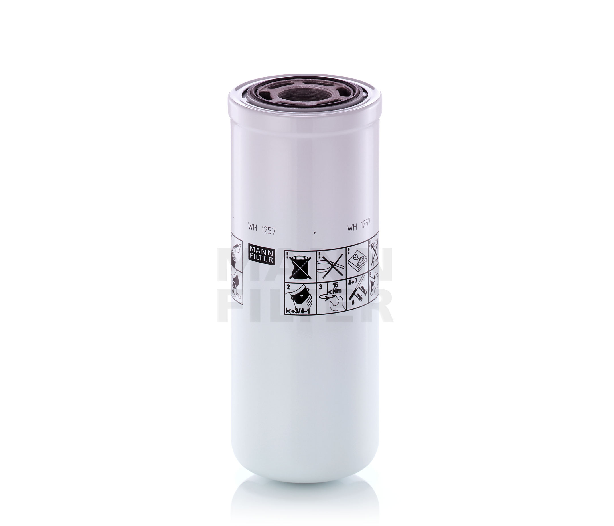 Ostke MANN-FILTER Filter, tööhüdraulika Toode nr.: WH 1257 madala hinnaga 87,71 €