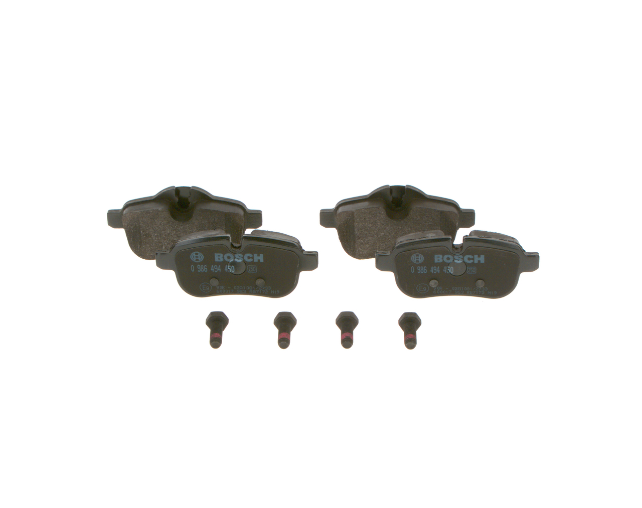 Köp billiga original Bromsbelägg 0 986 494 450 jämförbara med 34216788275 OEM nummer på nätet