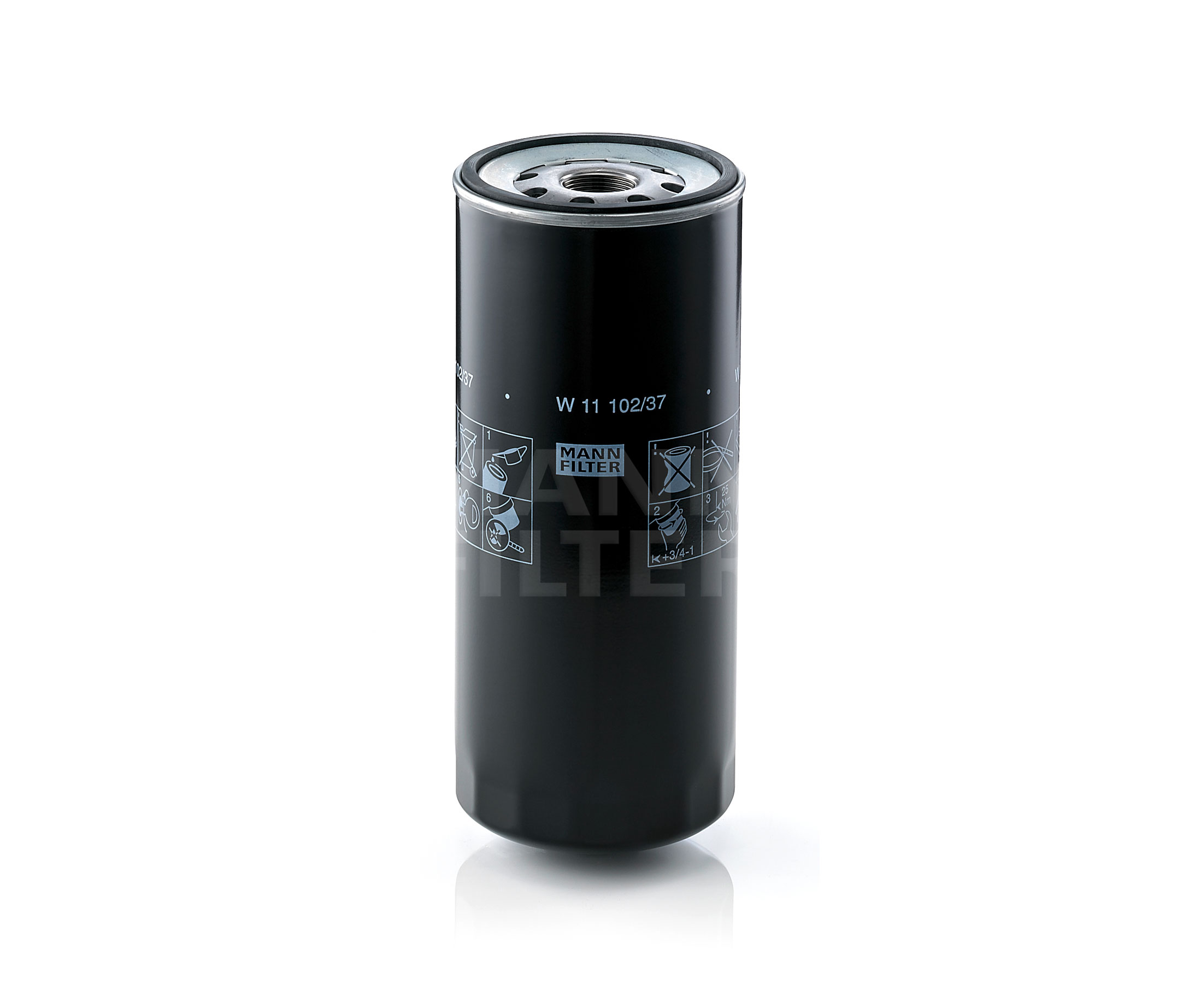 Köp MANN-FILTER Oljefilter Produktnummer: W 11 102/37 till det förmånliga priset av 250,04 kr