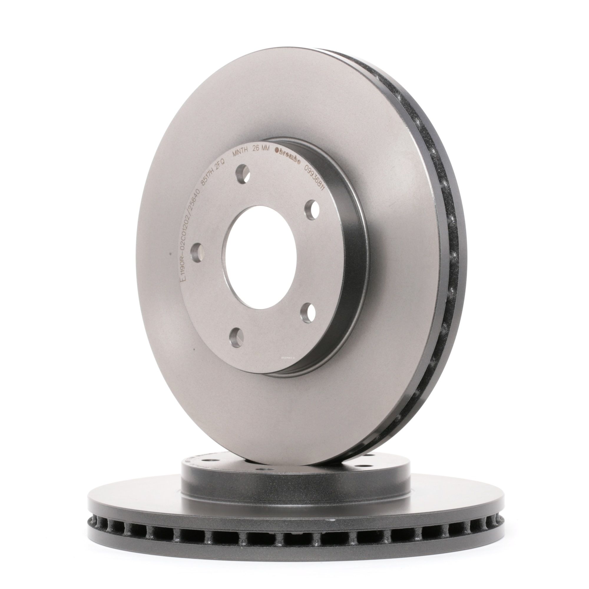 Köp BREMBO Bromsskiva Produktnummer: 09.9368.11 till det förmånliga priset av 636,36 kr