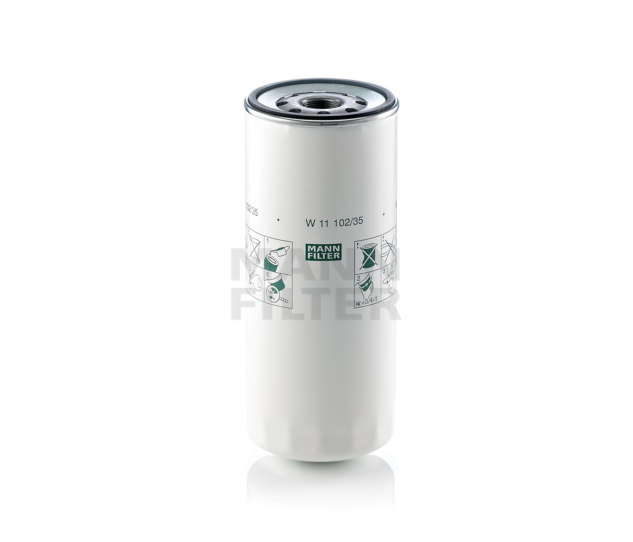 Ostke MANN-FILTER Õlifilter Toode nr.: W 11 102/35 madala hinnaga 15,19 €