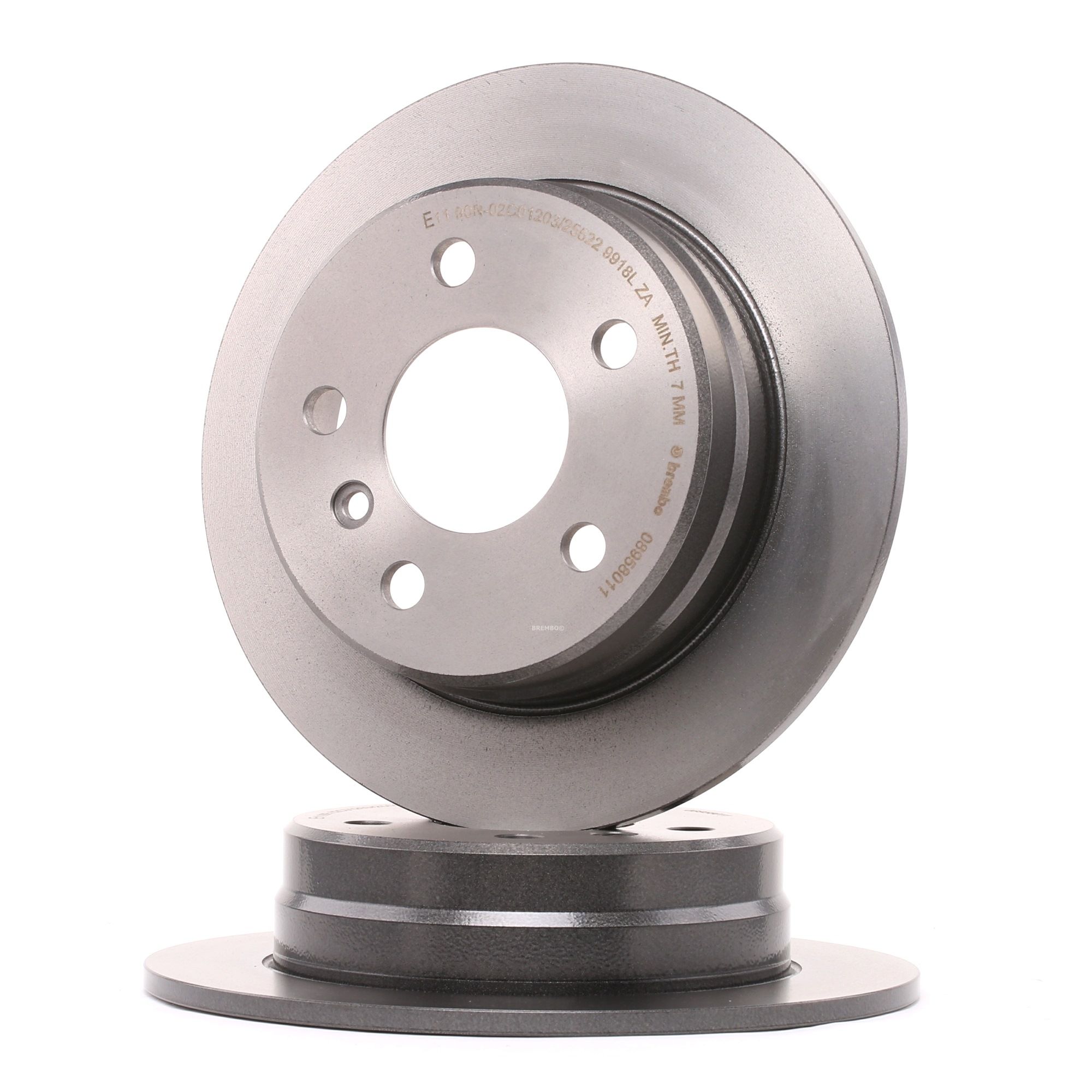 Köp BREMBO Bromsskiva Produktnummer: 08.9580.11 till det förmånliga priset av 411,19 kr
