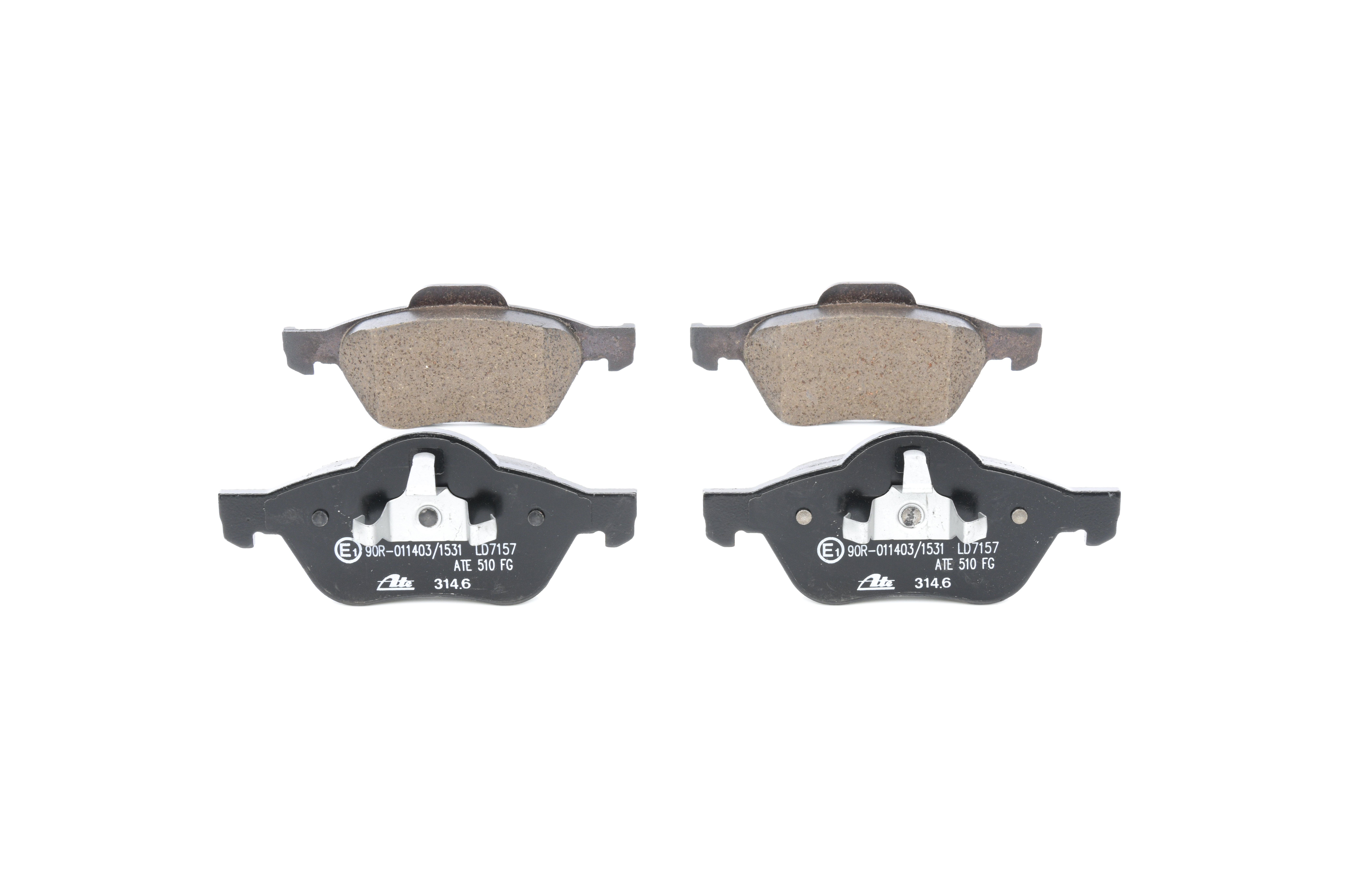Köp billiga original Bromsbelägg 13.0470-7157.2 jämförbara med 410607690R OEM nummer på nätet