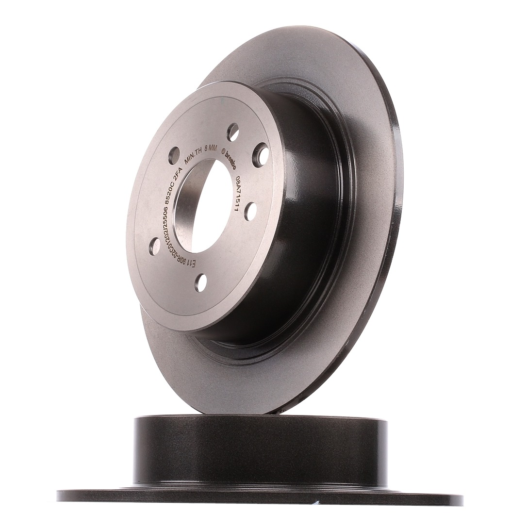 Kupite BREMBO Zavorni kolut Št. izdelka: 08.A715.11 po nizki ceni 36,84 €