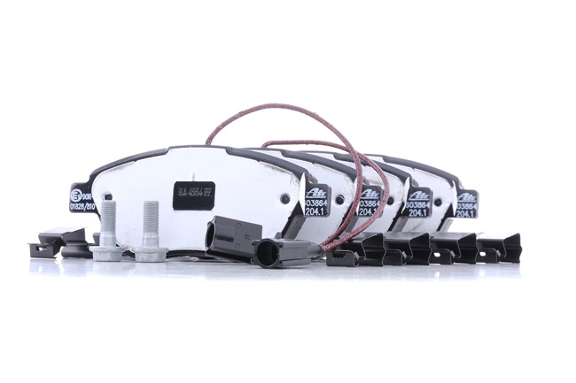 OEM Комплект спирачно феродо, дискови спирачки FIAT 1.9 16V 126 K.C. бензин 1605268 от ATE онлайн на супер цени