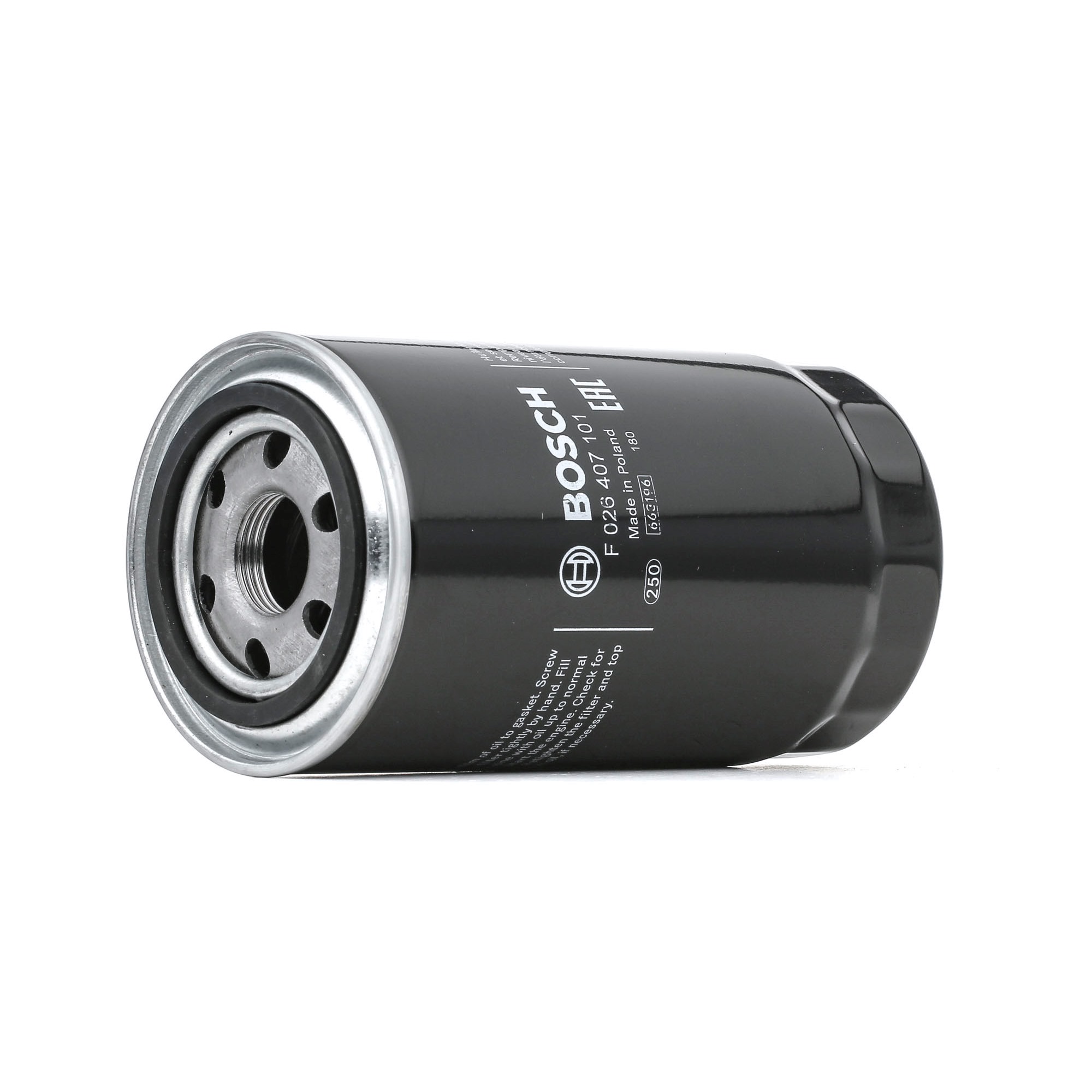 Köp BOSCH Oljefilter Produktnummer: F 026 407 101 till det förmånliga priset av 209,22 kr