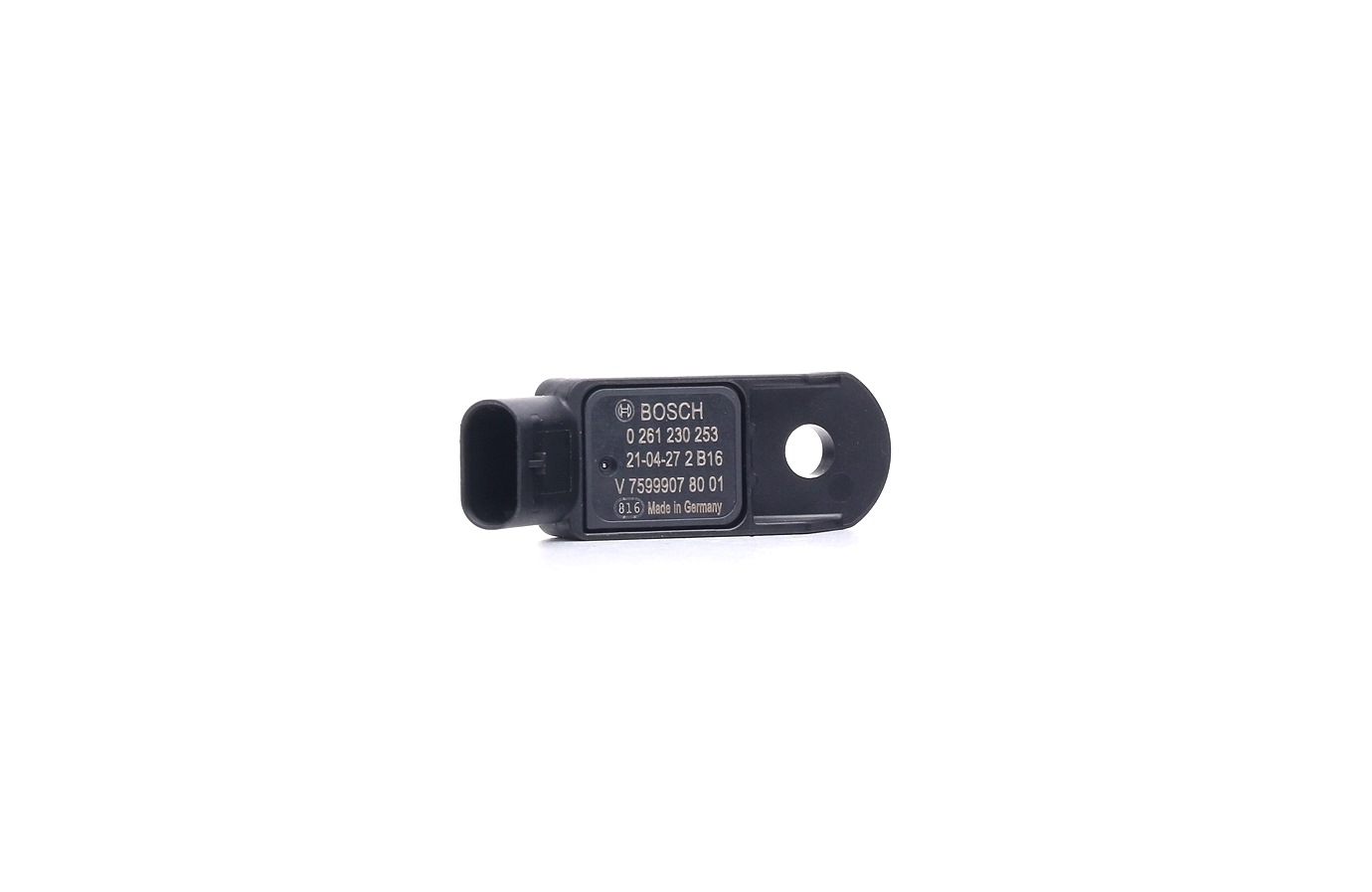 BOSCH 0 261 230 253 Capteur, pression du tuyau d'admission