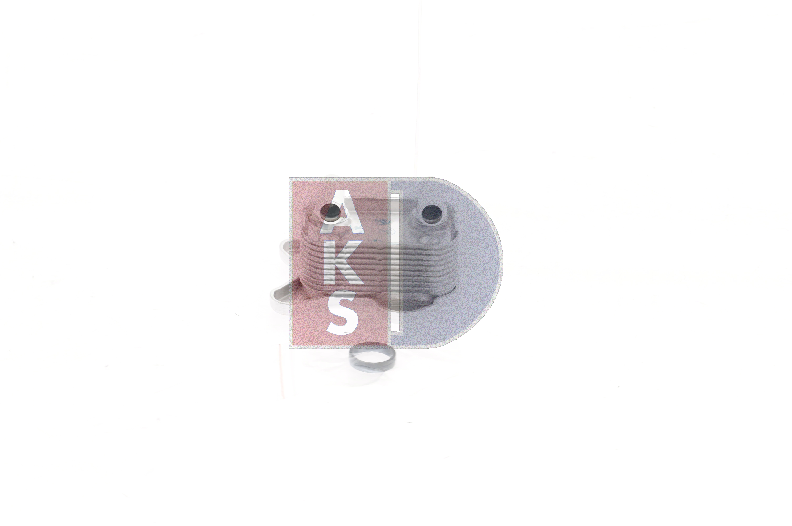 Opel Manta B 1988 Eļļas radiators AKS DASIS OEM 650616, 97223705