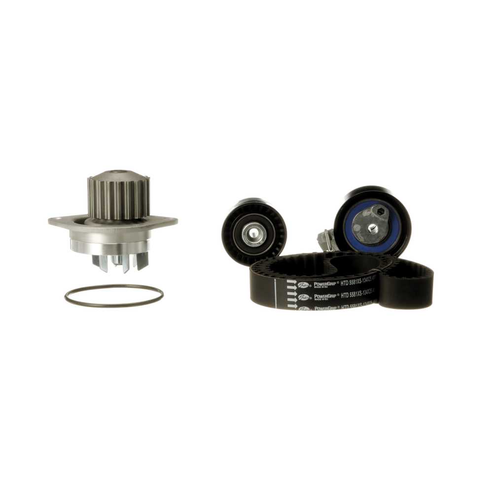 GATES KP25581XS kit de distribution + pompe à eau CITROËN C4 II Berline 1.6 Flex 173 CH Essence / éthanol
