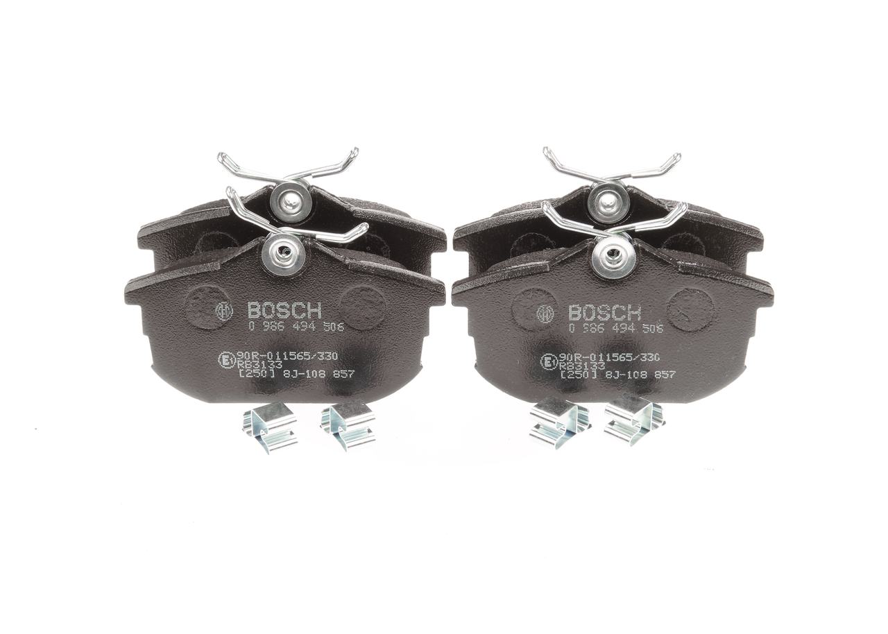Köp BOSCH Bromsbelägg Produktnummer: 0 986 494 506 till det förmånliga priset av 336,68 kr