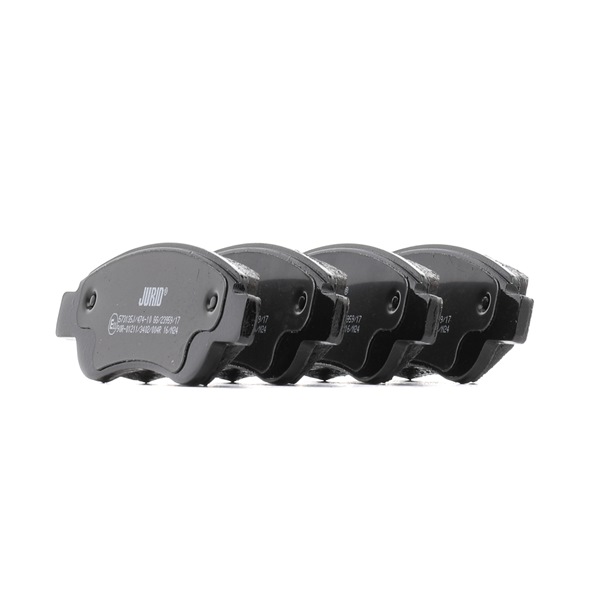 OE Pastillas de freno CITROËN C1 2008 044650H010, 044650H020, 044650H030 de JURID