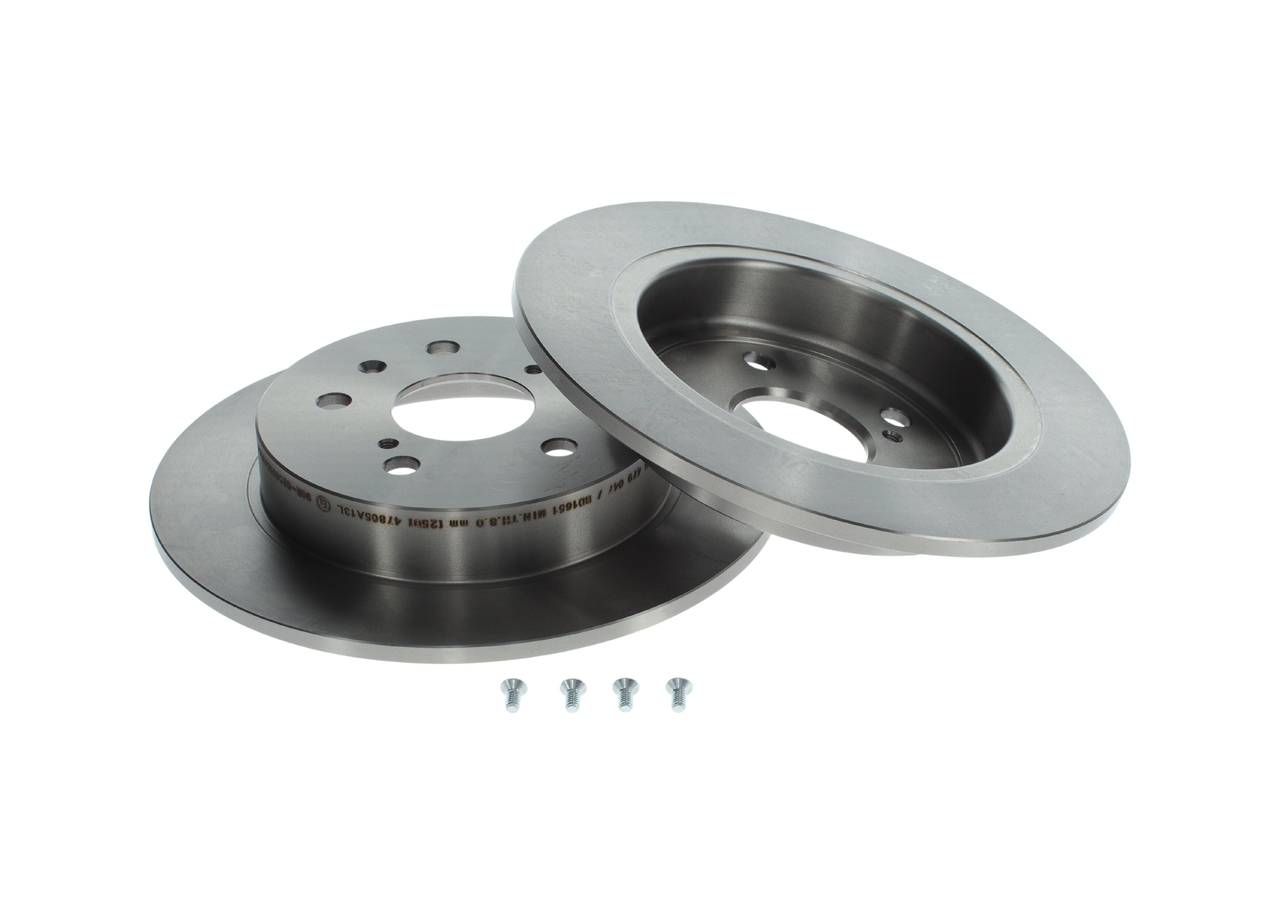 OE Bremsscheibe FIAT SEDICI 2011 5561155L00, 5561155L01, 71750932 von BOSCH