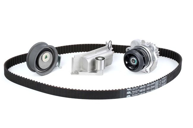 OE Vandpumpe + tandremssæt AUDI TT 2015 5491XS, T43017, T43025 fra GATES