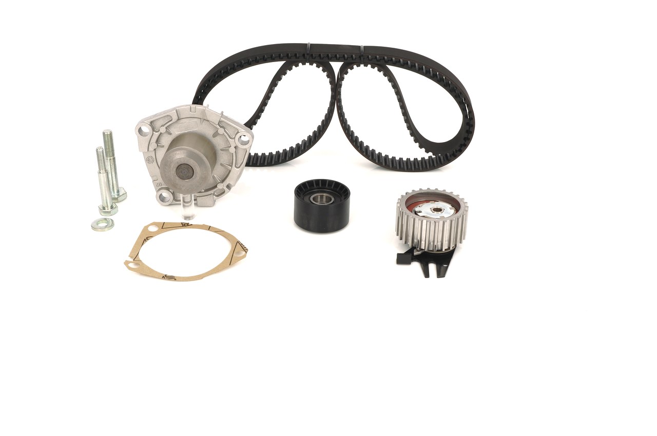 OEM Water pump and timing belt kit ALFA ROMEO 1.9 JTD 16V (932AXE00) 140 HP Diesel from BOSCH online at great prices