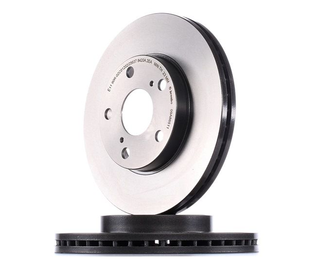 OE Dischi freno TOYOTA COROLLA 2012 4351202180, 4351202200, 4351212690 di BREMBO