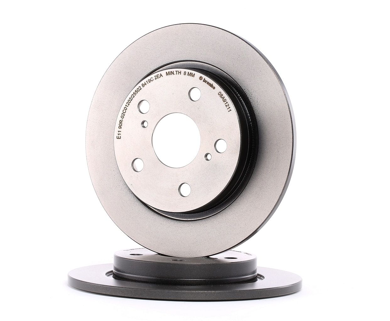 Köp BREMBO Bromsskiva Produktnummer: 08.A912.11 till det förmånliga priset av 480,21 kr