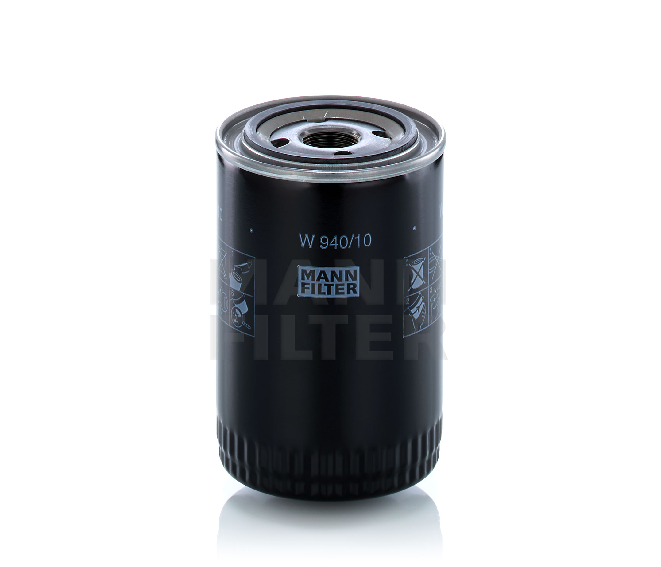 Köp MANN-FILTER Oljefilter Produktnummer: W 940/10 till det förmånliga priset av 200,00 kr