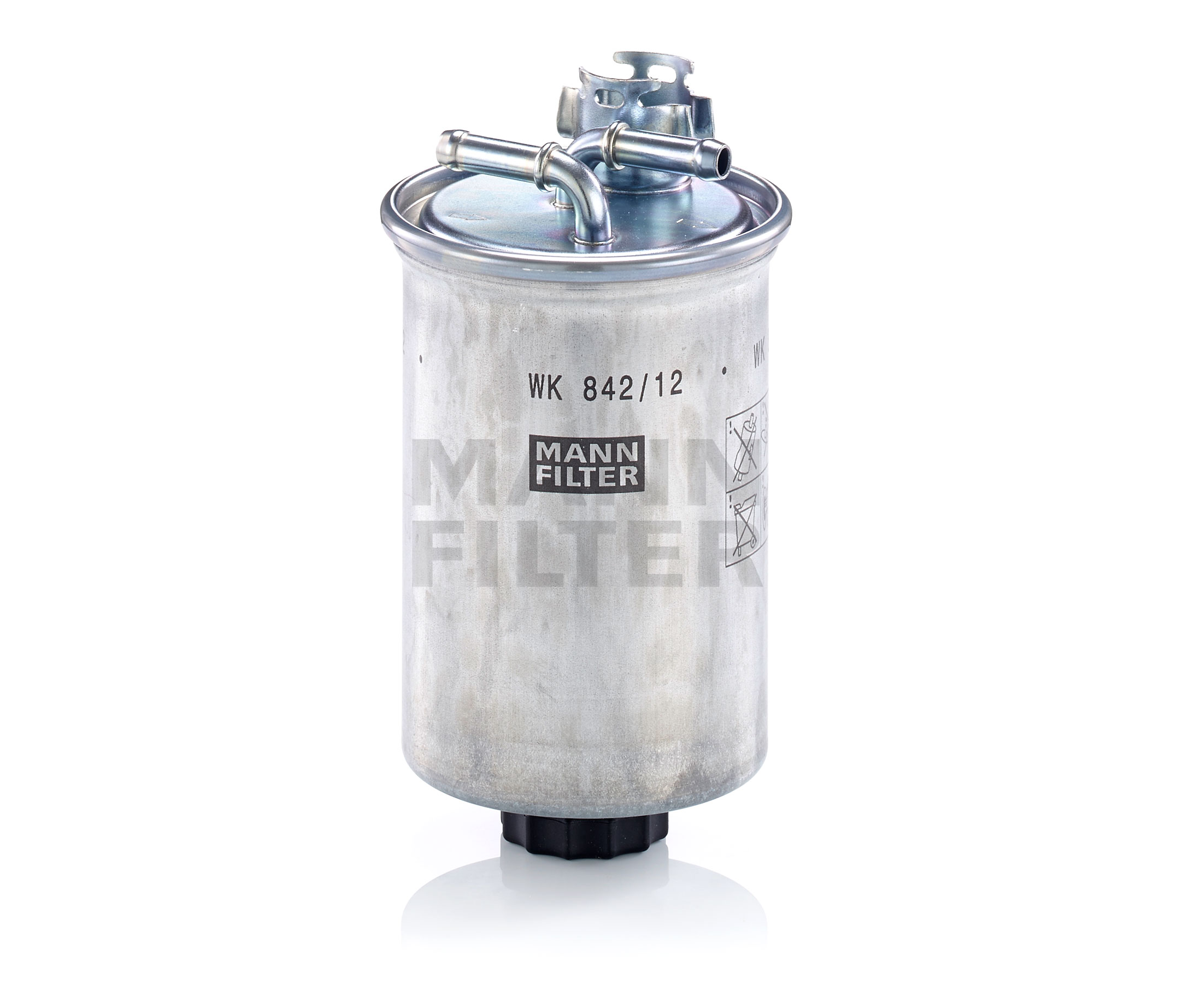 Köp MANN-FILTER Bränslefilter Produktnummer: WK 842/12 x till det förmånliga priset av 354,87 kr