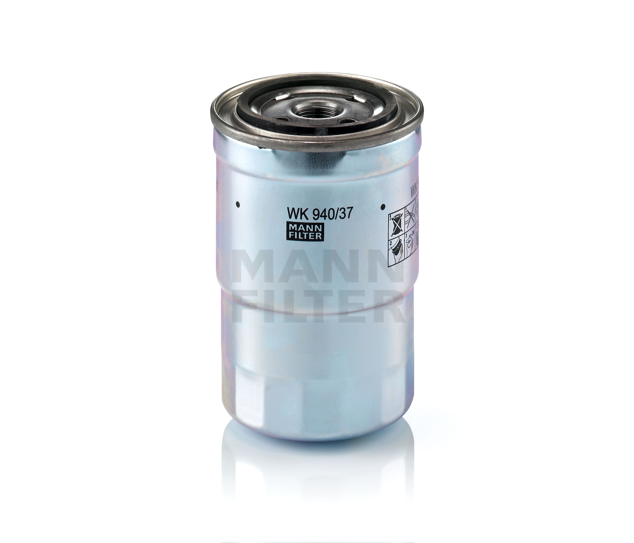 Köp MANN-FILTER Bränslefilter Produktnummer: WK 940/37 x till det förmånliga priset av 366,12 kr