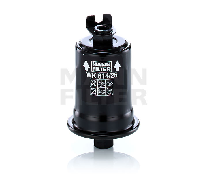 Köp billiga original Bränslefilter WK 614/26 x jämförbara med MB868463 OEM nummer på nätet