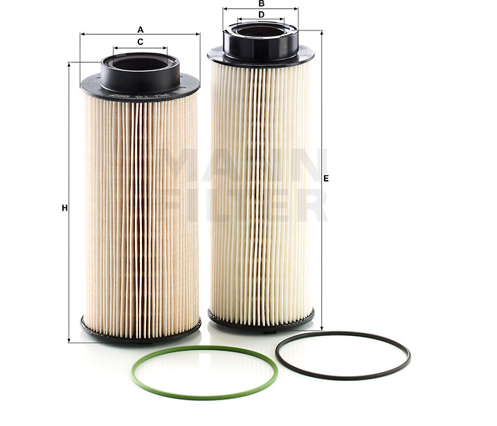Köp billiga original Bränslefilter PU 10 003-2 x jämförbara med 1736248 OEM nummer på nätet