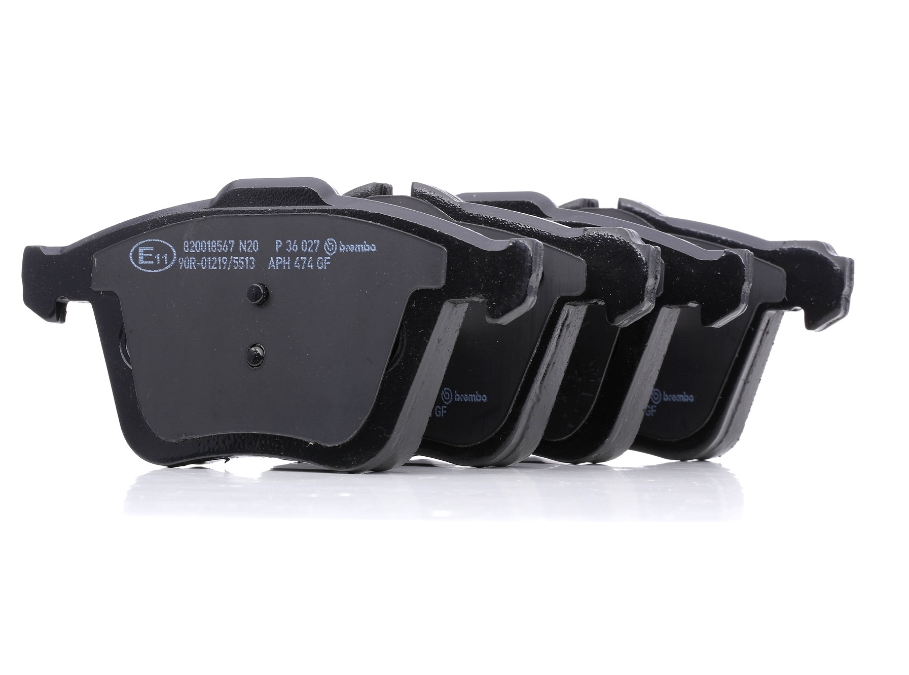 Įsigykite BREMBO Stabdžių kaladėlės Prekės Nr.: P 36 027 už žemiausią 75,51 € kainą