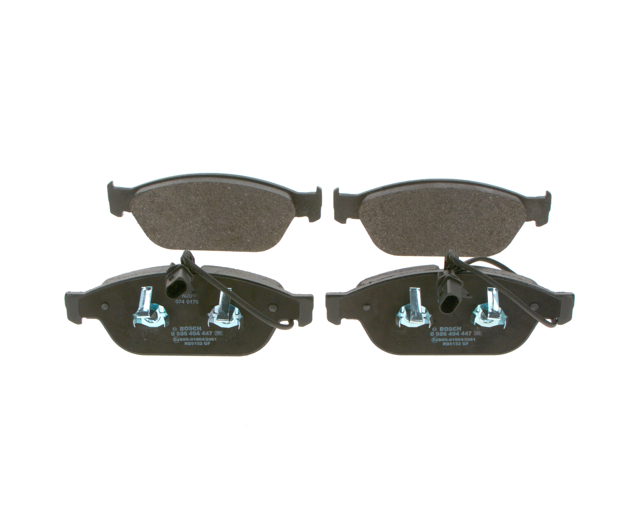 Audi A8 D4 2011 Piduriklotside komplekt BOSCH OEM 4G0698151B, 4H0698151D, 4H0698151G