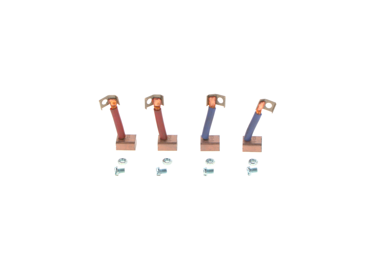Koolborstels, startmotor MERCEDES-BENZ in originele kwaliteit 0001515914, 069911215, 1203030 van BOSCH