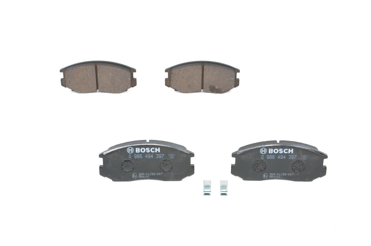 Acquista online Kit pastiglie freni 0 986 494 397 originale a buon mercato, comparabile con i numeri OEM PW891172