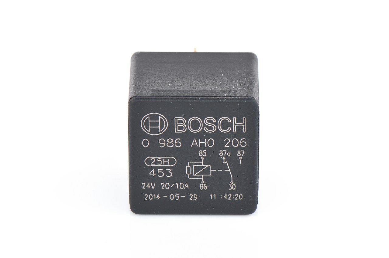 Köp BOSCH Relä Produktnummer: 0 986 AH0 206 till det förmånliga priset av 54,17 kr