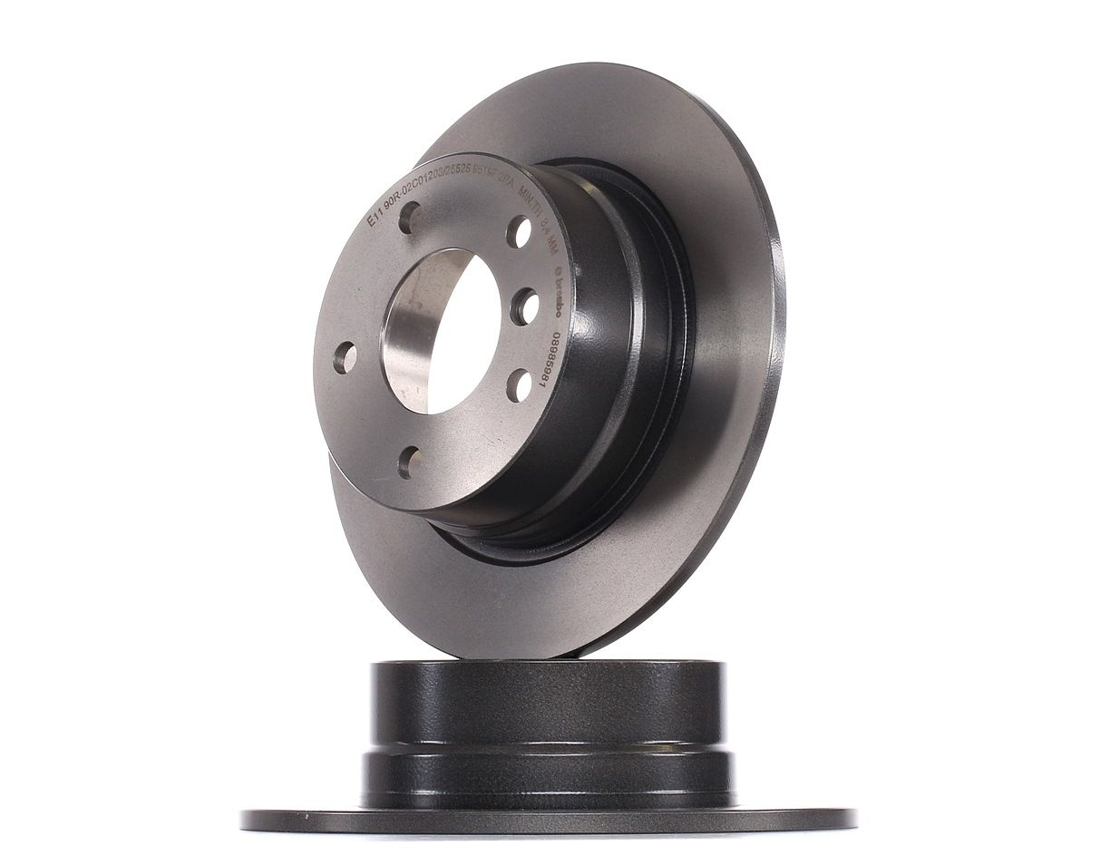 Köp BREMBO Bromsskiva Produktnummer: 08.9859.81 till det förmånliga priset av 608,91 kr