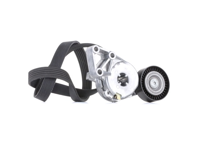 OE Keilrippenriemensatz VW TOURAN 2012 6PK1043, T38148, 03L998037 von GATES