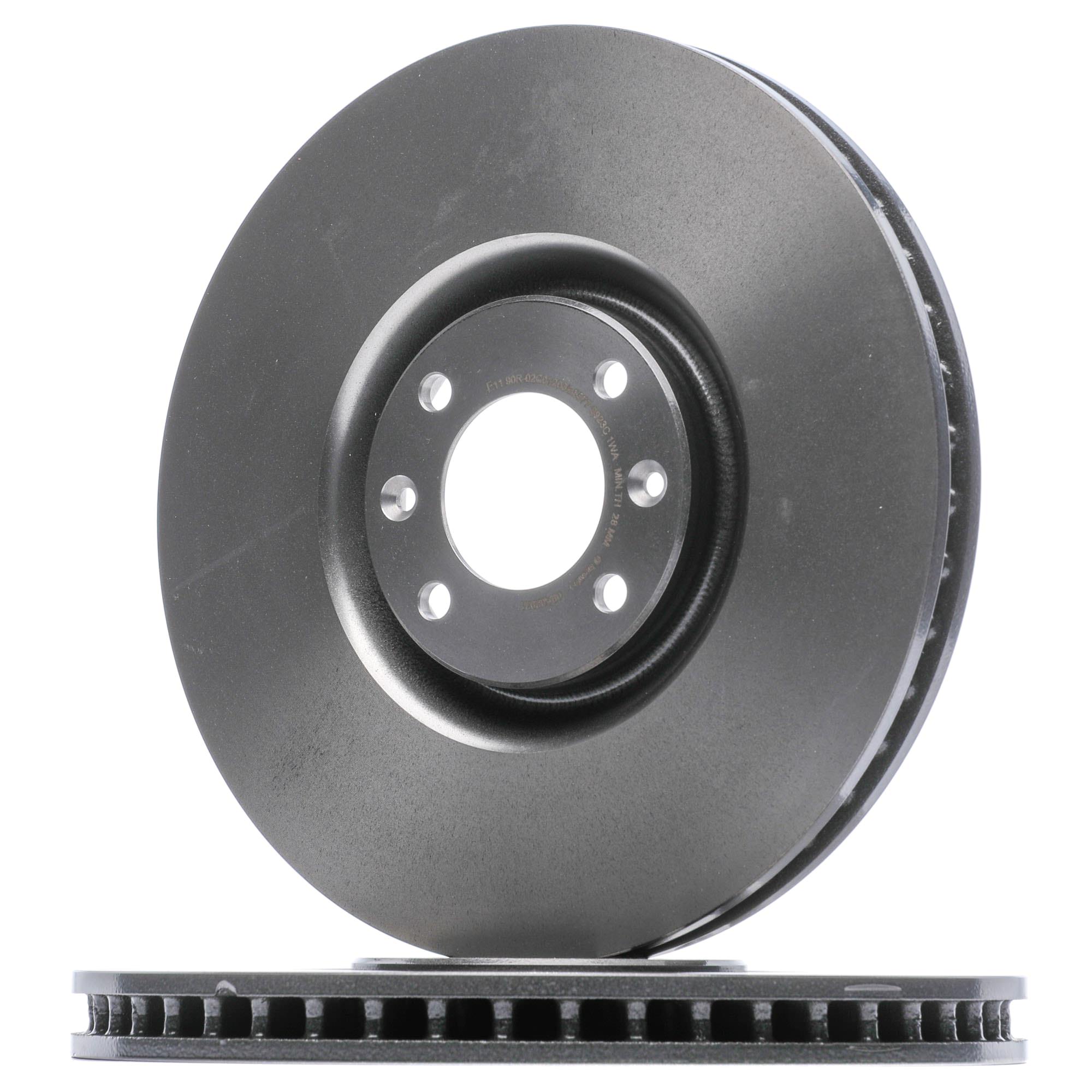 Köp BREMBO Bromsskiva Produktnummer: 09.A829.21 till det förmånliga priset av 792,88 kr