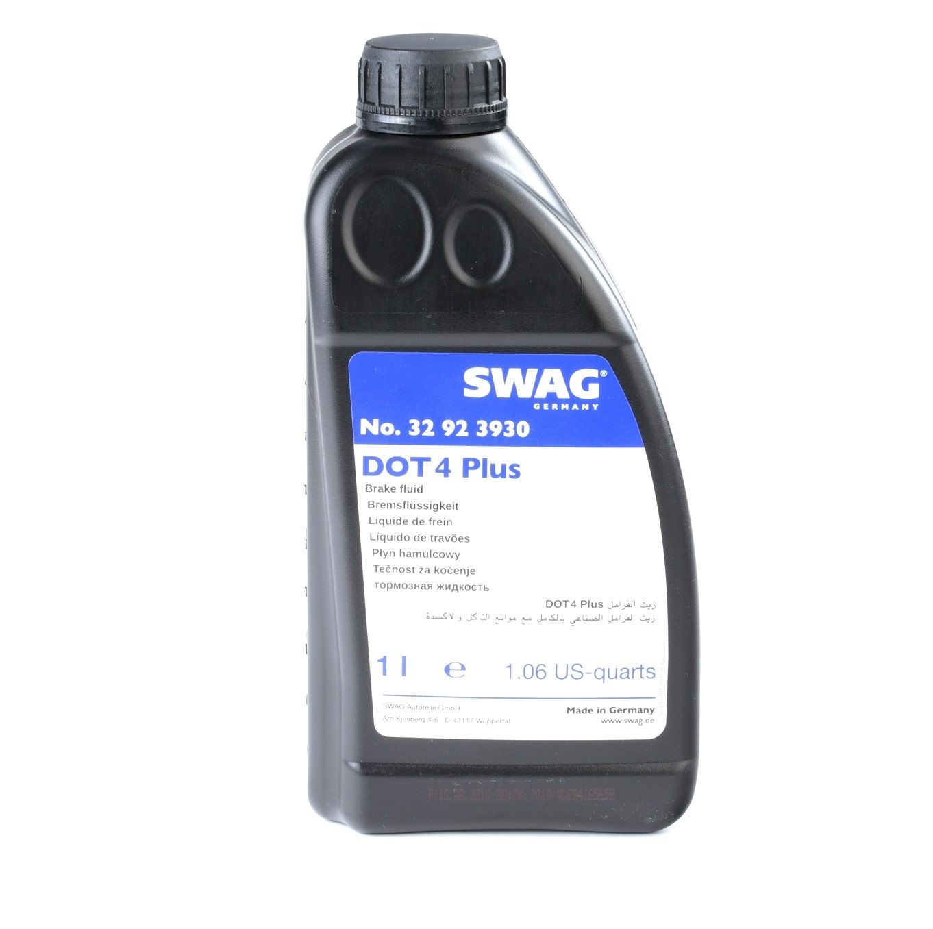 SWAG 32 92 3930 Liquide de frein