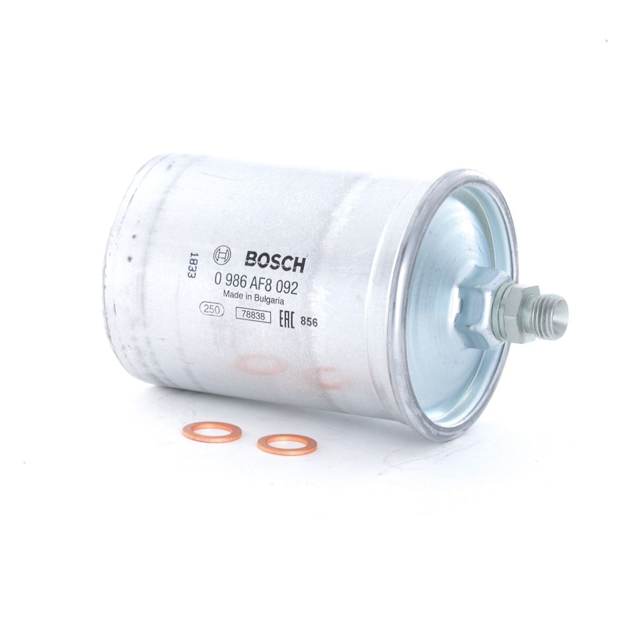 Köp BOSCH Bränslefilter Produktnummer: 0 986 AF8 092 till det förmånliga priset av 262,95 kr