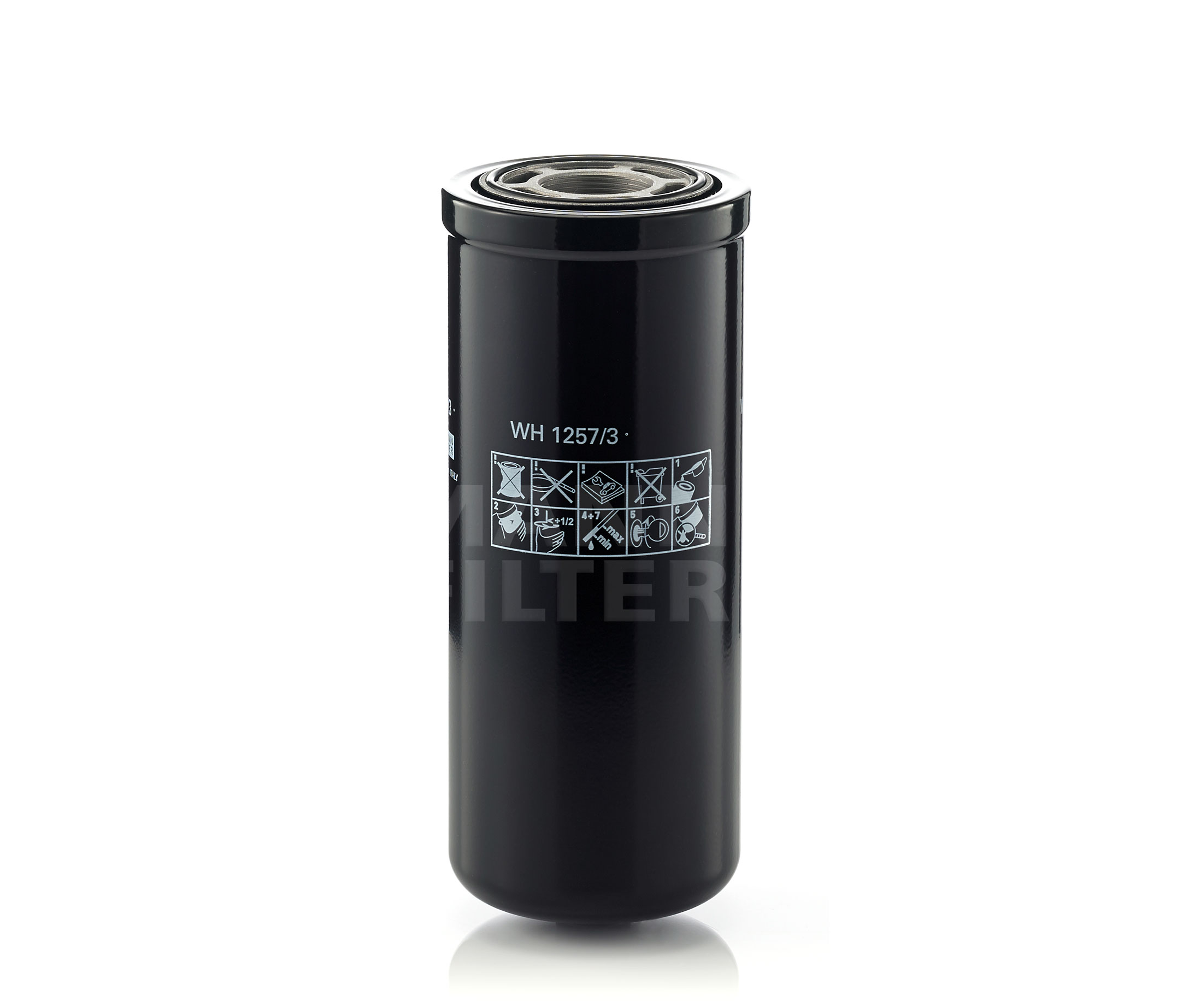 Köp MANN-FILTER Hydraulikfilter, automatväxel Produktnummer: WH 1257/3 till det förmånliga priset av 1416,35 kr